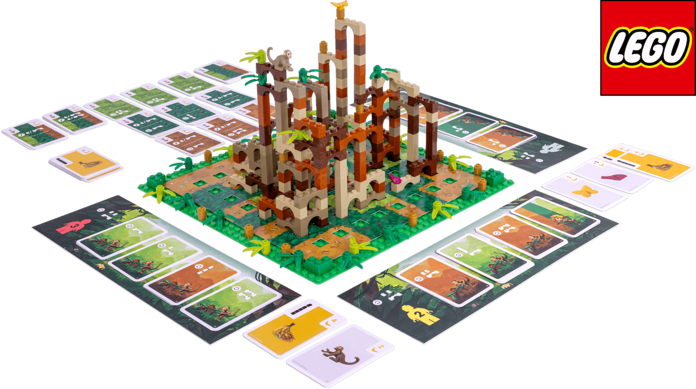 MP Game - setup w. LEGO logo